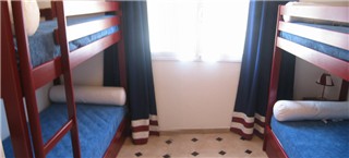 Sea front view Villa rental saint-Raphael cte d'azur Esterel,children bedroom of the sea front villa rental Esterel