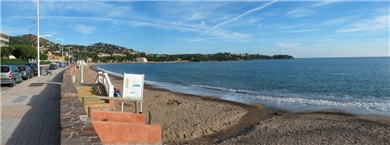 South France vacation,Waterfront house Agay cte d'Azur,beaches of Agay,south french coastline